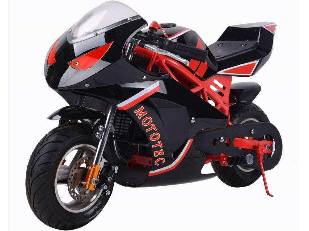 Gas Pocket Bike Gt 49cc 2-stroke Red - Skoutley Outdoors LLC