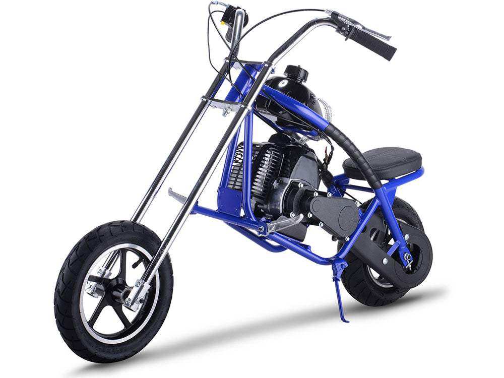 Gas Mini Chopper 49cc Blue - Skoutley Outdoors LLC