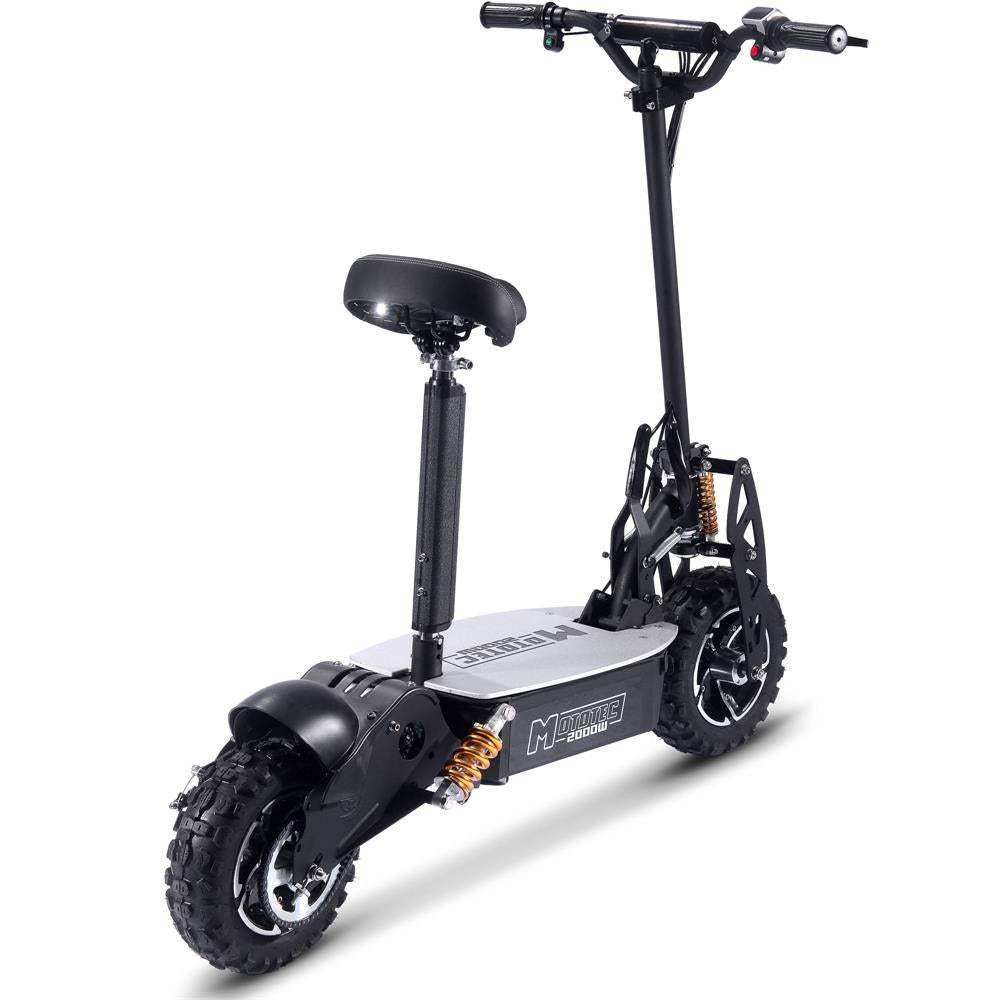 2000w 48v Electric Scooter Black - Skoutley Outdoors LLC
