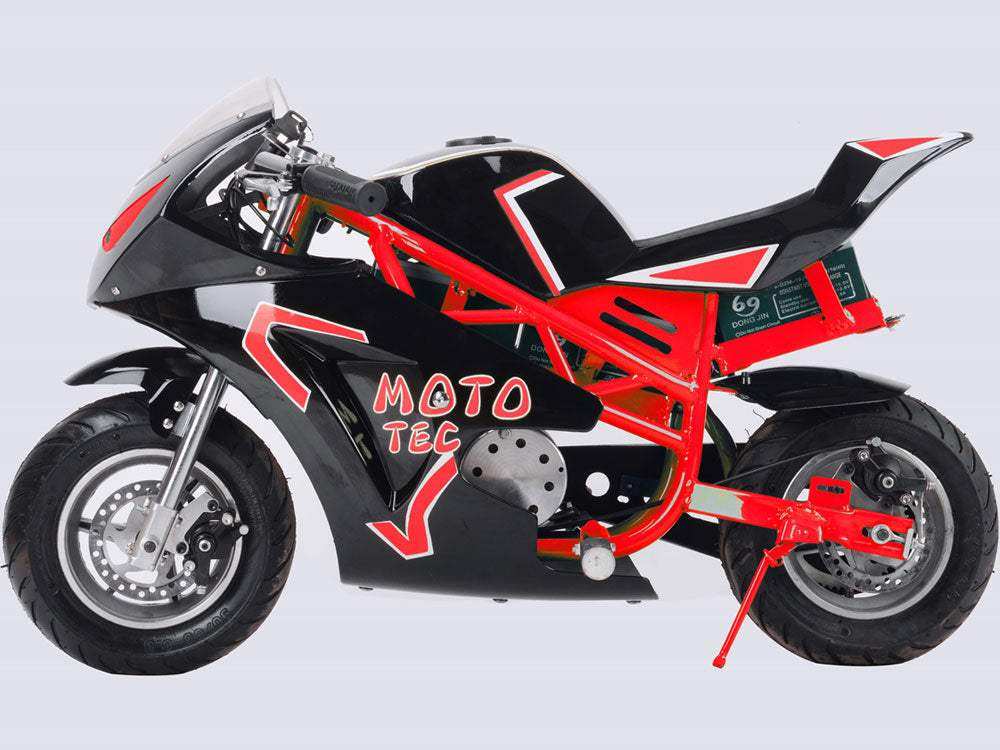 Electric Pocket Bike Gt 36v 500w Red - Skoutley Outdoors LLC