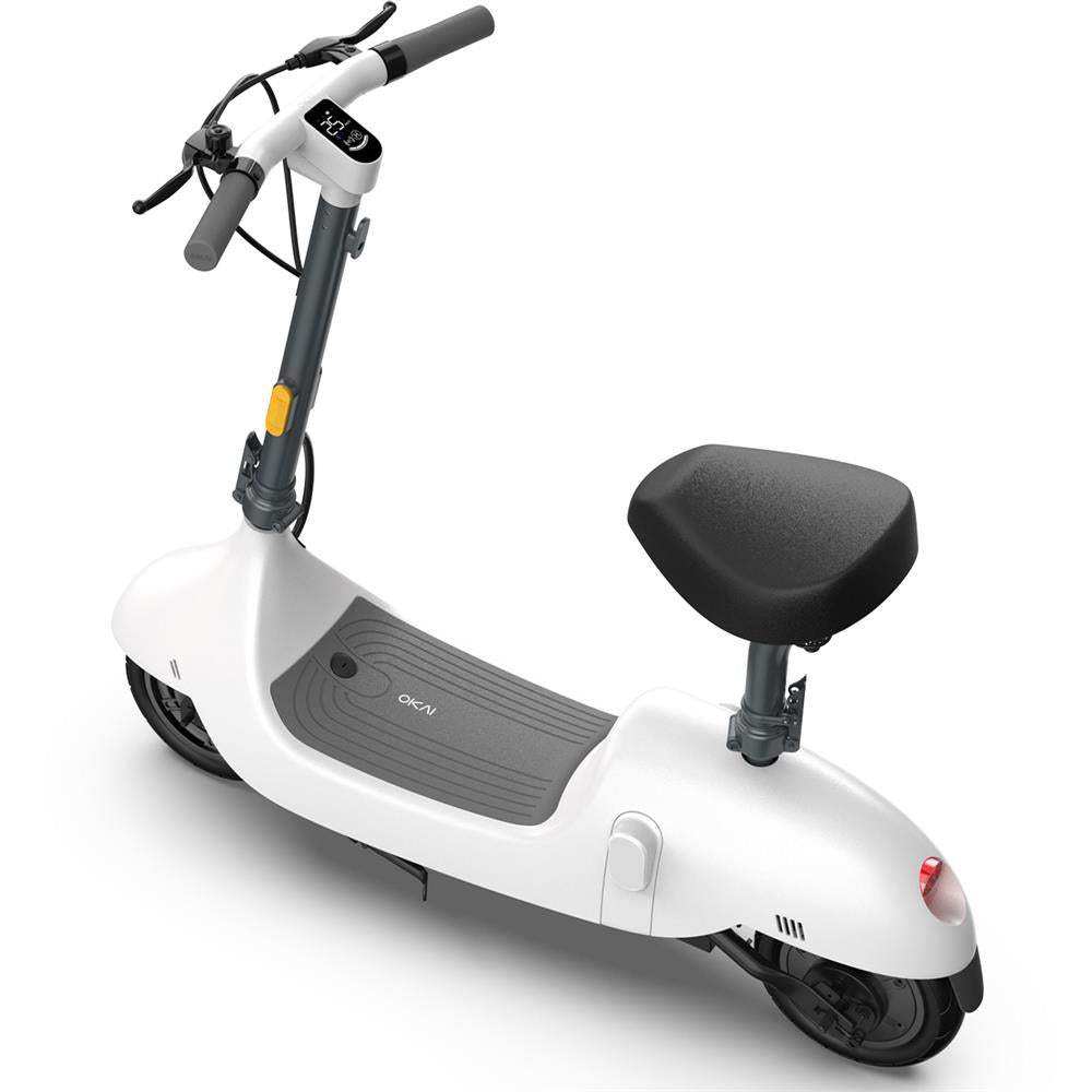 Okai Beetle 36v 350w Lithium Electric Scooter White - Skoutley Outdoors LLC