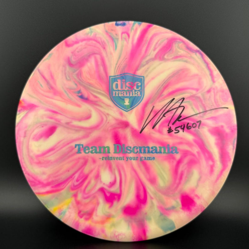 Load image into Gallery viewer, S-Line DDx *Signed* - Bob Kulchuk - Dyed Team Discmania Stamp