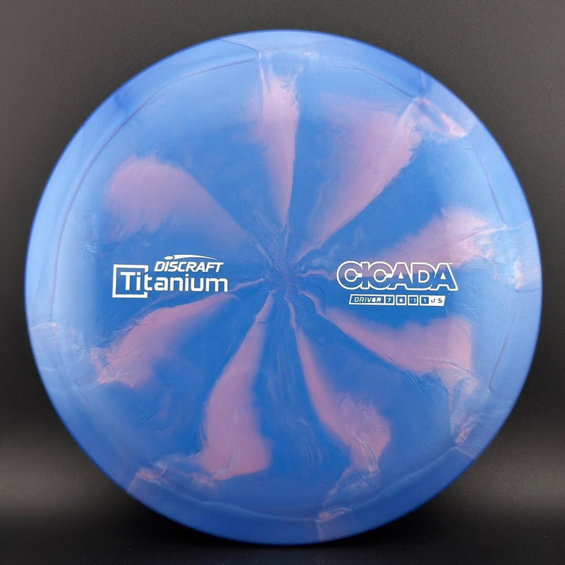 Load image into Gallery viewer, Titanium Swirl Cicada