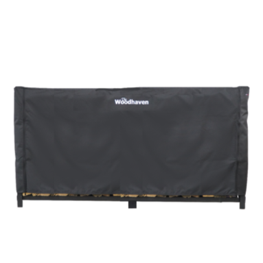 Load image into Gallery viewer, Full Firewood Rack Cover with Zipper USA Made Woodhaven