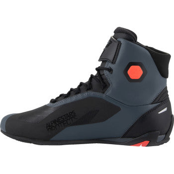 ALPINESTARS Faster-4 Shoes - Black/Gray/Red - US 7 2510425-1130-7