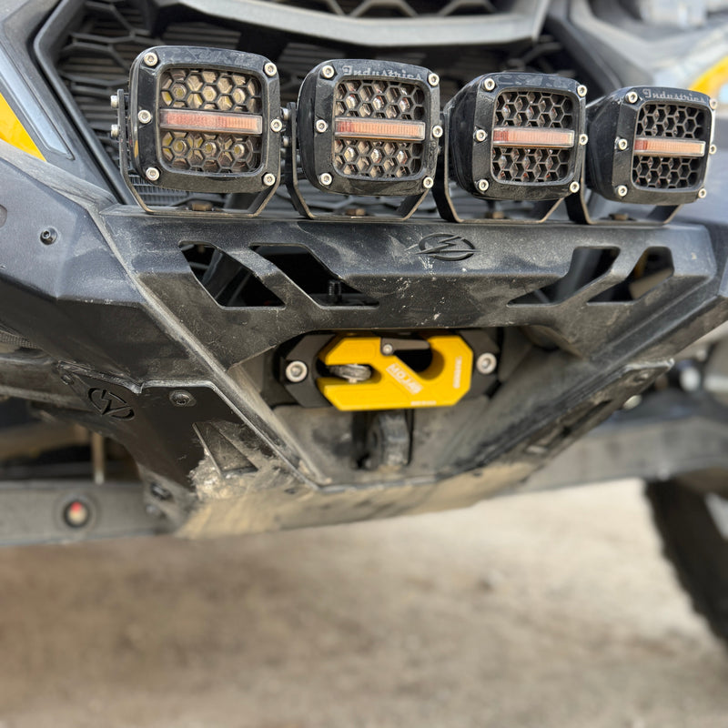 Load image into Gallery viewer, Side By Side / UTV Aluminum Recessed Winch Shackle with Fairlead Kit. (LIFE TIME WARRANTY*)