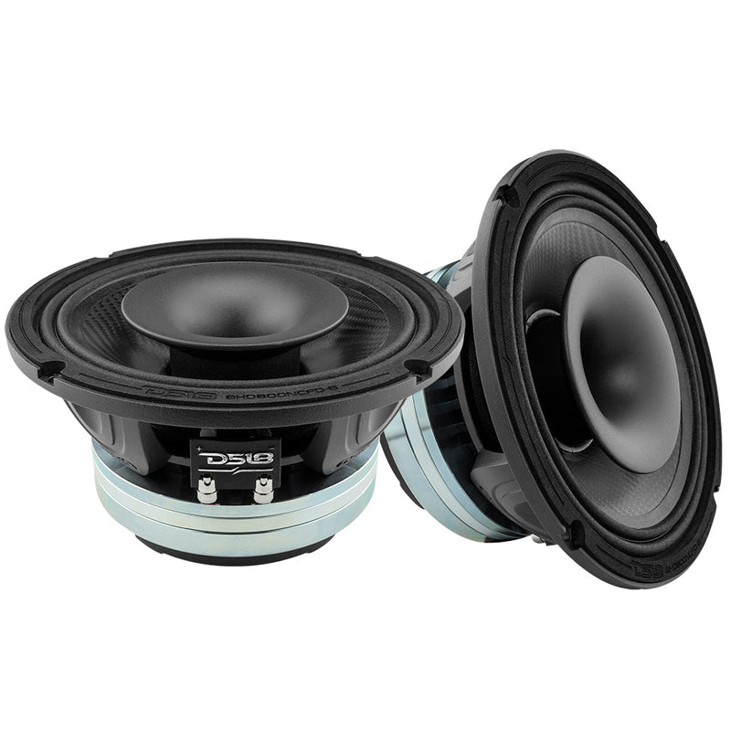 Load image into Gallery viewer, 8" Neodymium Coaxial Hybrid Mid-Bass Water resistant Carbon Fiber Cone Loudspeaker with Built-in Driver 400 Watts Rms 8-Ohm