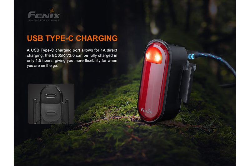 Load image into Gallery viewer, Fenix BC05R V2.0 Rechargeable Bicycle Tail Light