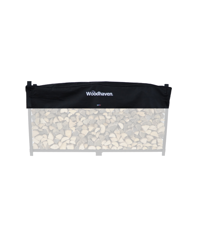 Load image into Gallery viewer, Standard Firewood Rack Seasoning Cover USA Made Woodhaven