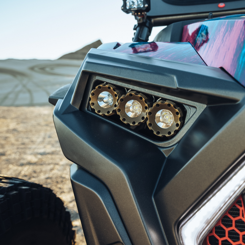 Load image into Gallery viewer, Heretic Studio Polaris 1000/XP Turbo/Turbo S Headlights