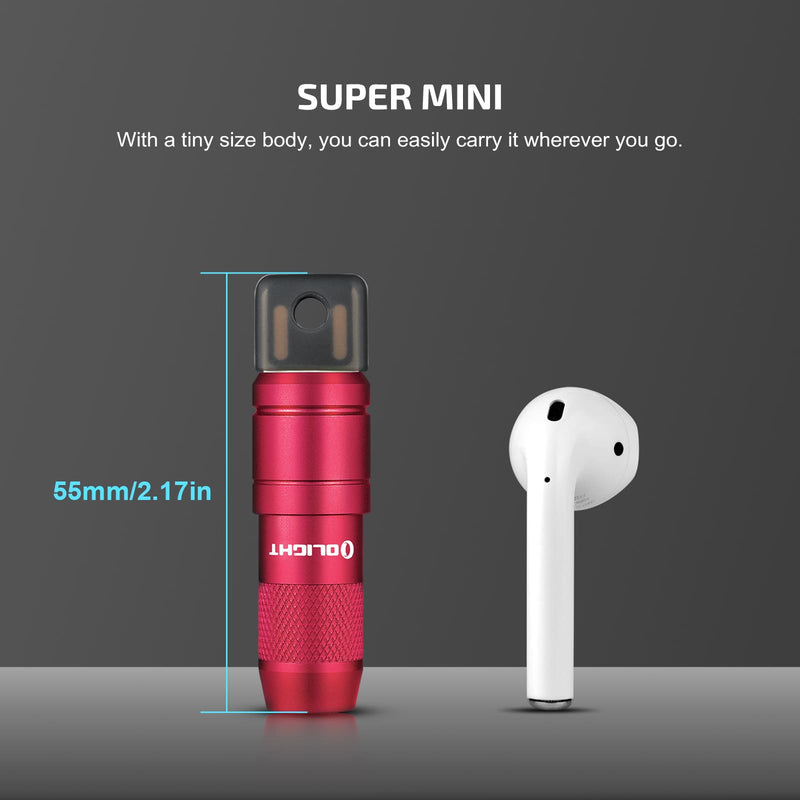 Load image into Gallery viewer, Olight iMini 2 Rechargeable Magnetic Mini Flashlight 50 Lumens EDC Keychain Light