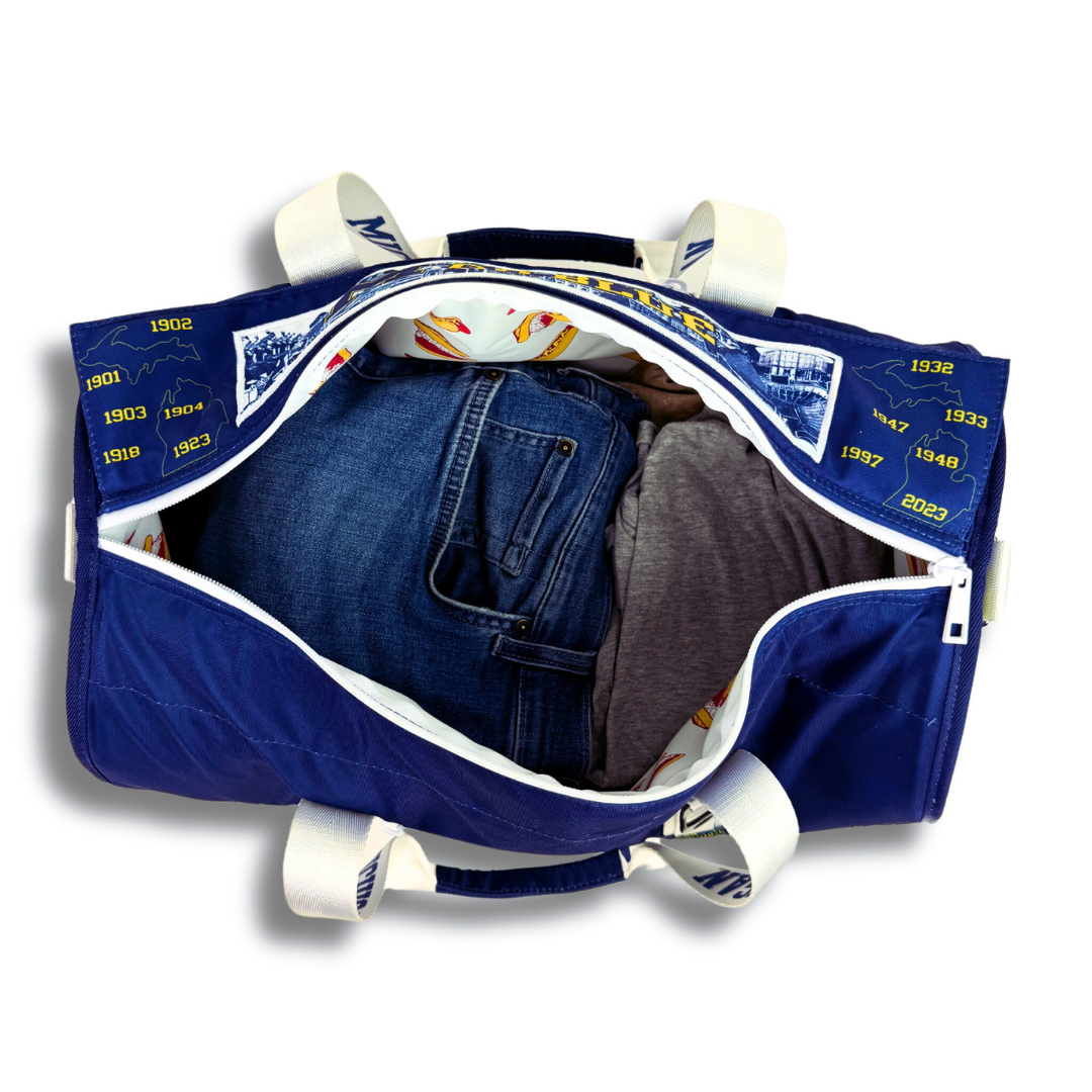 University of Michigan Duffel Cooler