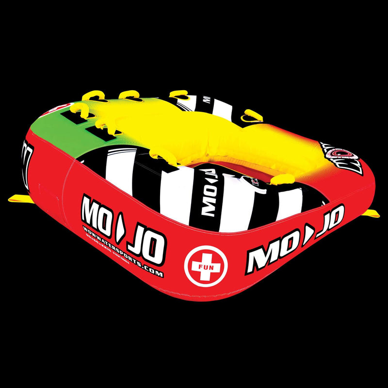 Load image into Gallery viewer, WOW Sports Mojo 1- 3 Person Towable Water Tube For Pool and Lake (16-1070)