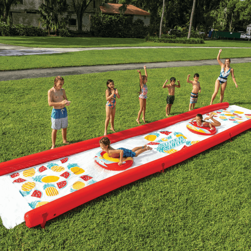 Load image into Gallery viewer, WOW Watersports Pineapple Super Backyard Lawn Slide