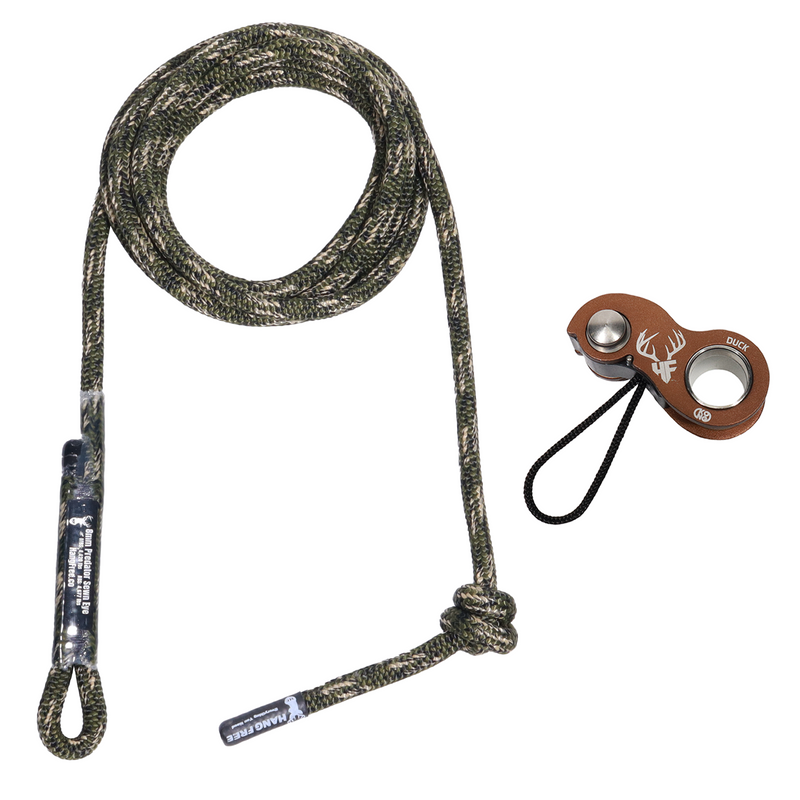 Load image into Gallery viewer, 8mm Predator™ Deluxe Sewn Tree Tether & Lineman's Belts