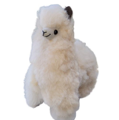 Load image into Gallery viewer, 9" Standing Fur Alpaca Toy