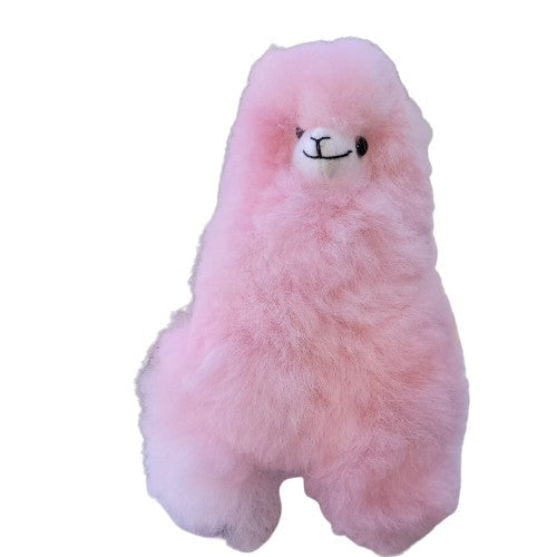 Load image into Gallery viewer, 9" Standing Fur Alpaca Toy