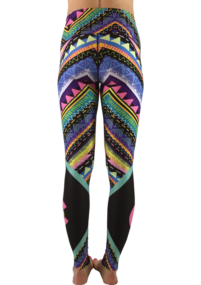 Load image into Gallery viewer, 90’s Retro Yoga Pants
