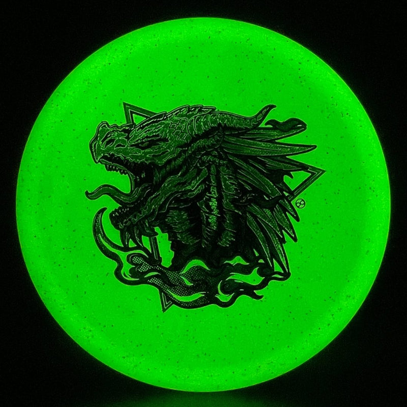 Load image into Gallery viewer, Metal Flake Glow C-Blend Chariot - Infinite Dragon Triple Foil