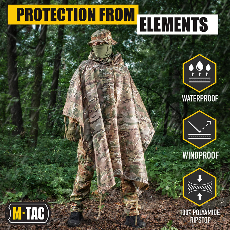 Load image into Gallery viewer, M-Tac Waterproof Poncho