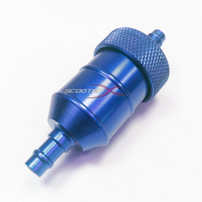Load image into Gallery viewer, Aluminum Inline Fuel Filter 1/4" Flanges