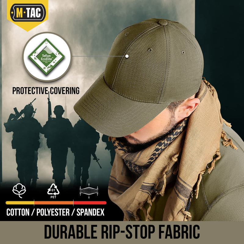 Load image into Gallery viewer, M-Tac Baseball Cap Flex Rip-Stop