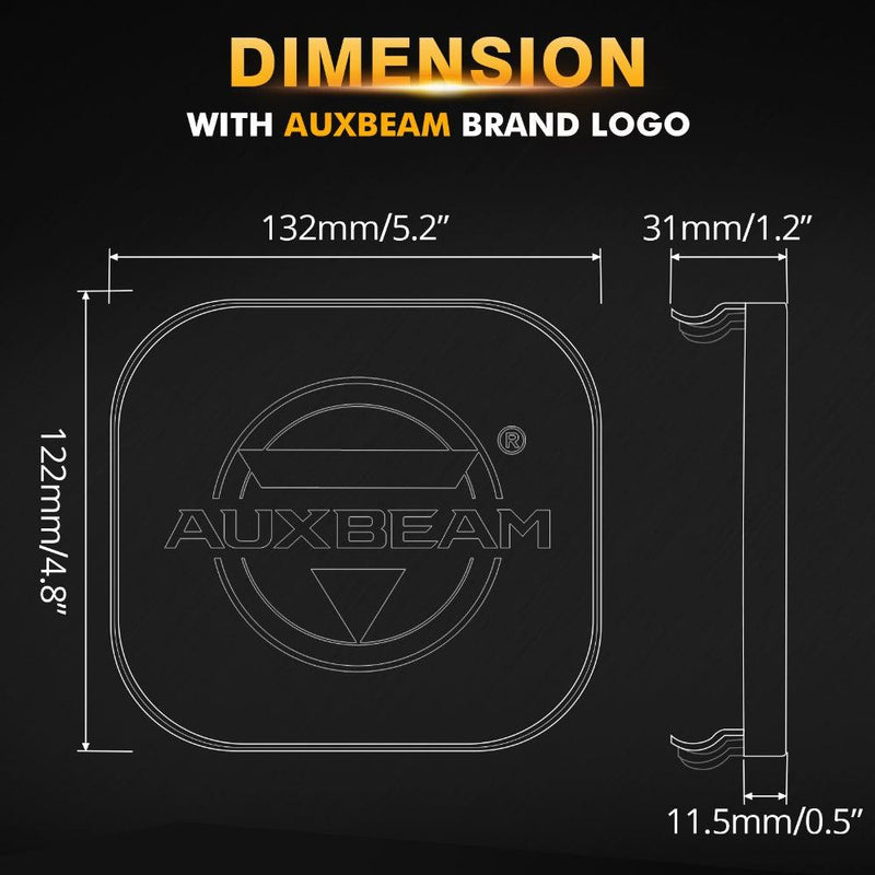 Load image into Gallery viewer, 5 Inch LED Driving Light Black Cover Light Shield Cover