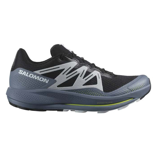 Men's Salomon Pulsar Trail, Black/China Blue/Arctic Ice, 8.5 D Medium - Skoutley Outdoors LLC