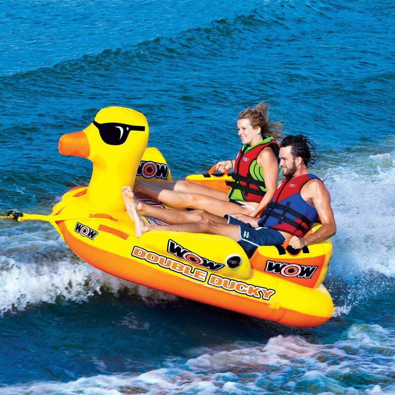 Load image into Gallery viewer, WOW Sports Double Ducky 2P Towable (19-1050)