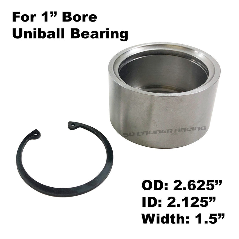 Load image into Gallery viewer, Chromoly Uniball Cups with Snap Ring