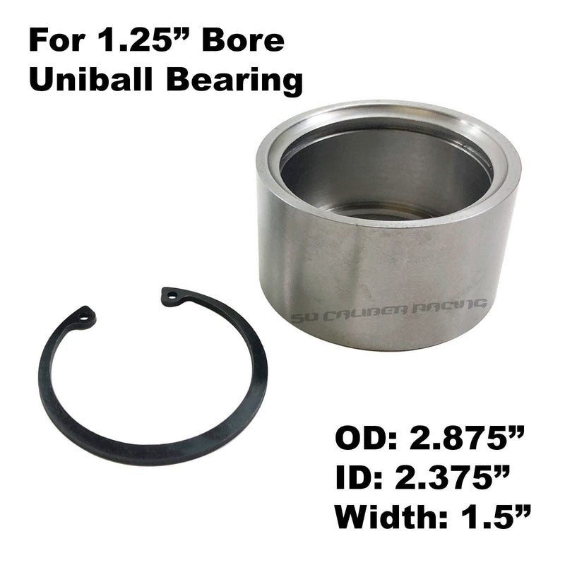 Load image into Gallery viewer, Chromoly Uniball Cups with Snap Ring