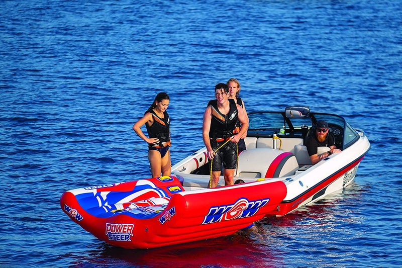 Load image into Gallery viewer, WOW Watersports Power Steer 3 Person 3P Steerable Deck Tube