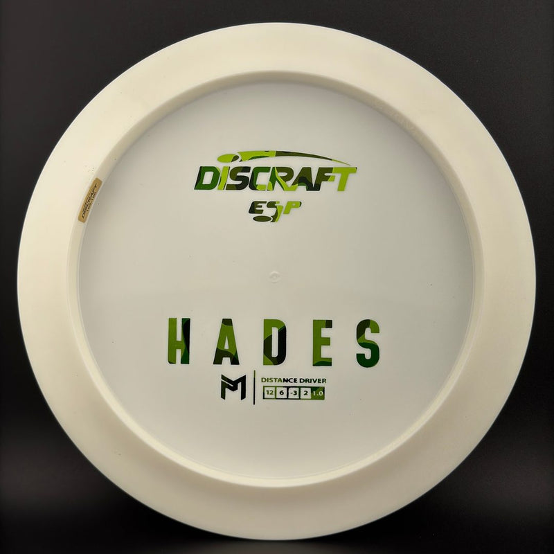 Load image into Gallery viewer, White ESP Hades - Bottom Stamp Dyer's Delight - Paul McBeth