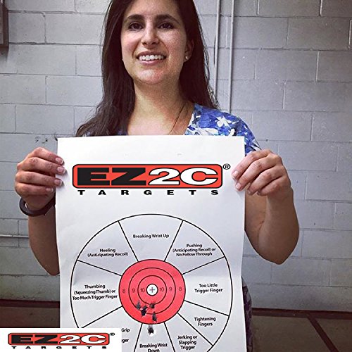 Load image into Gallery viewer, EZ2C Right Hand/Left Hand Diagnostic Training Paper Target 11”x17” USA MADE Style 11