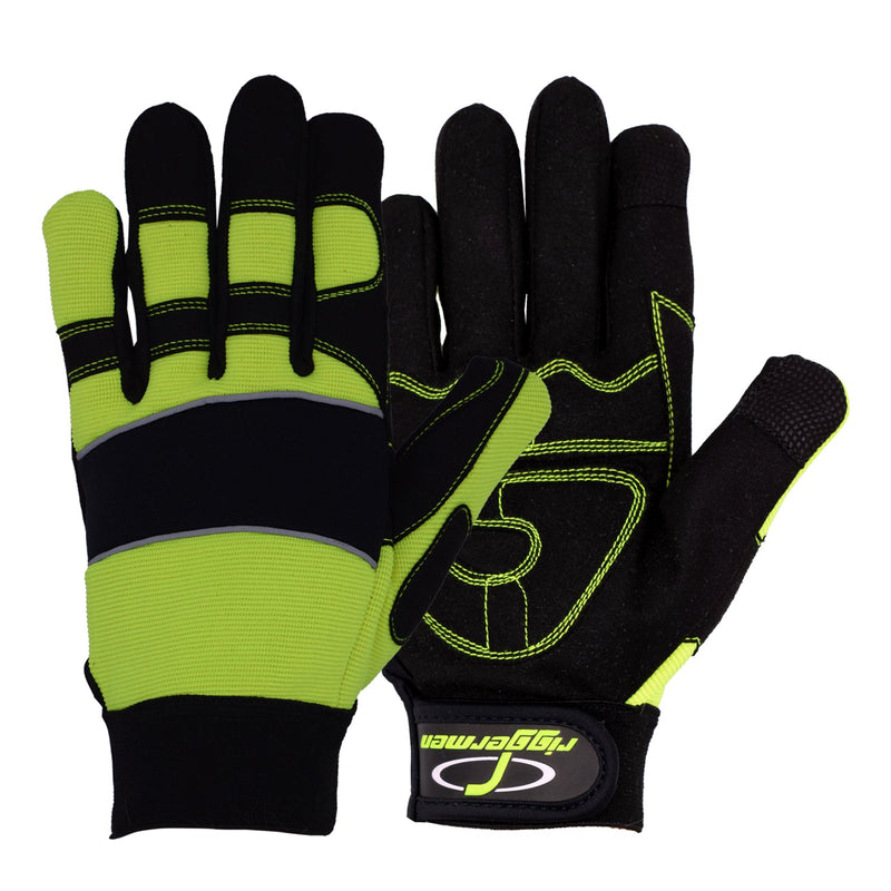 Load image into Gallery viewer, Men’s Heavy Duty Work Gloves Utility Mechanic Touchscreen - Safety Gloves