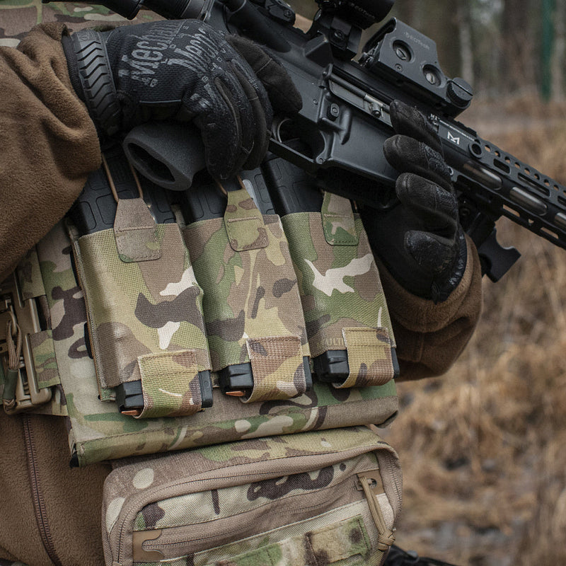 Load image into Gallery viewer, M-Tac Elastic Triple Mag Pouch Elite