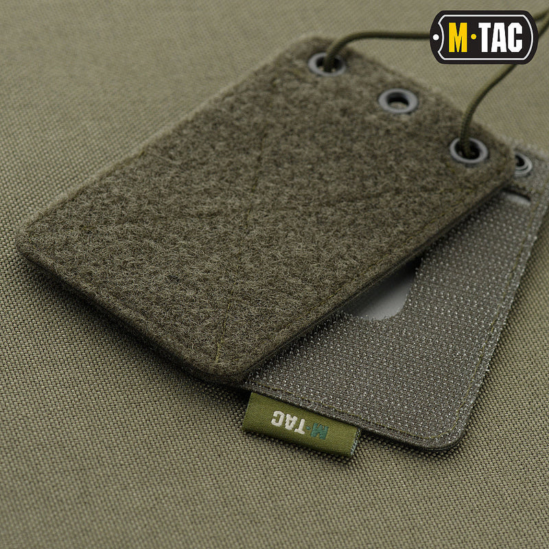 Load image into Gallery viewer, M-Tac Tactical Badge Holder Hanging ID Card Case Hook Surface Draw Cord