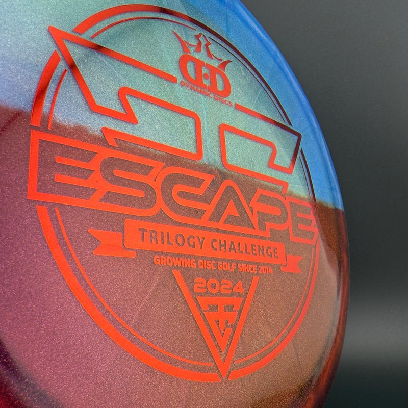 Load image into Gallery viewer, Lucid-Ice Glimmer Escape - Trilogy Challenge - Red Split Dyed