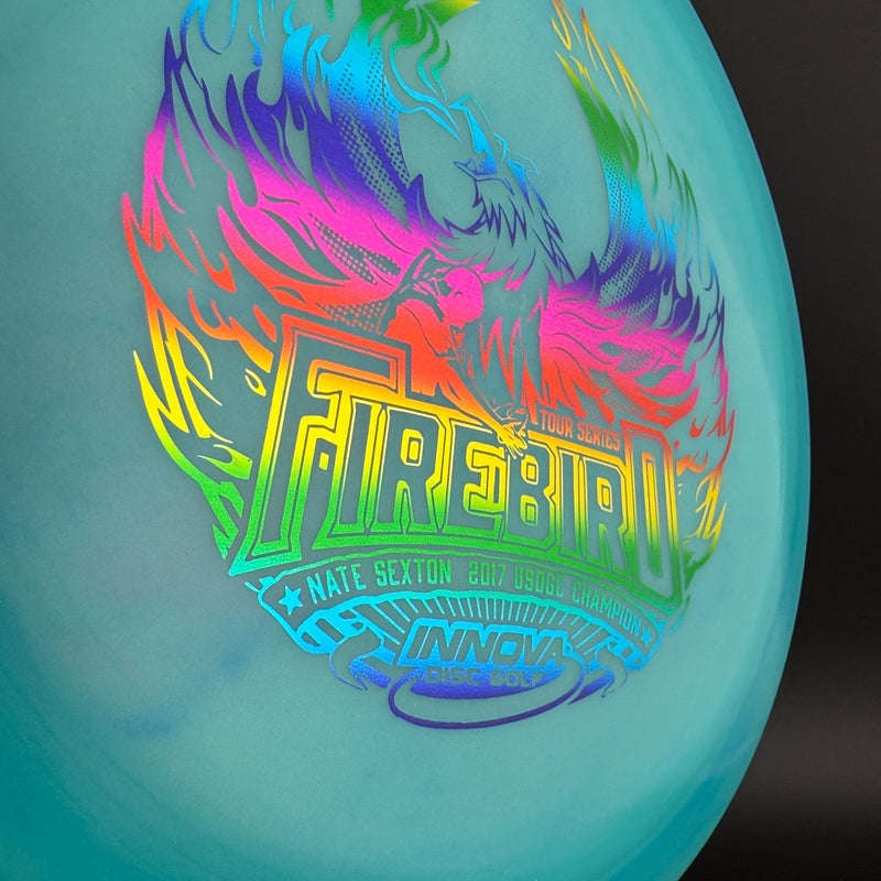 Load image into Gallery viewer, 2018 Glow Champion Firebird - Halo Swirls - Nate Sexton Tour Series