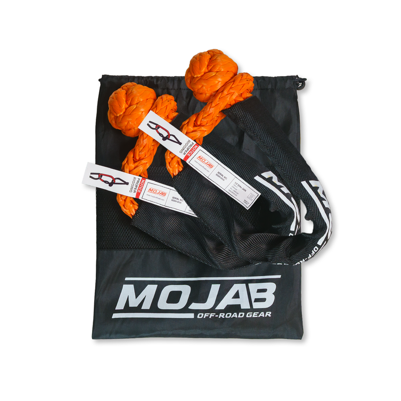 Load image into Gallery viewer, Soft Shackle 1/2'' x 24” with sleeve and bag (Set of 2 Shackles) (Lifetime Warranty)