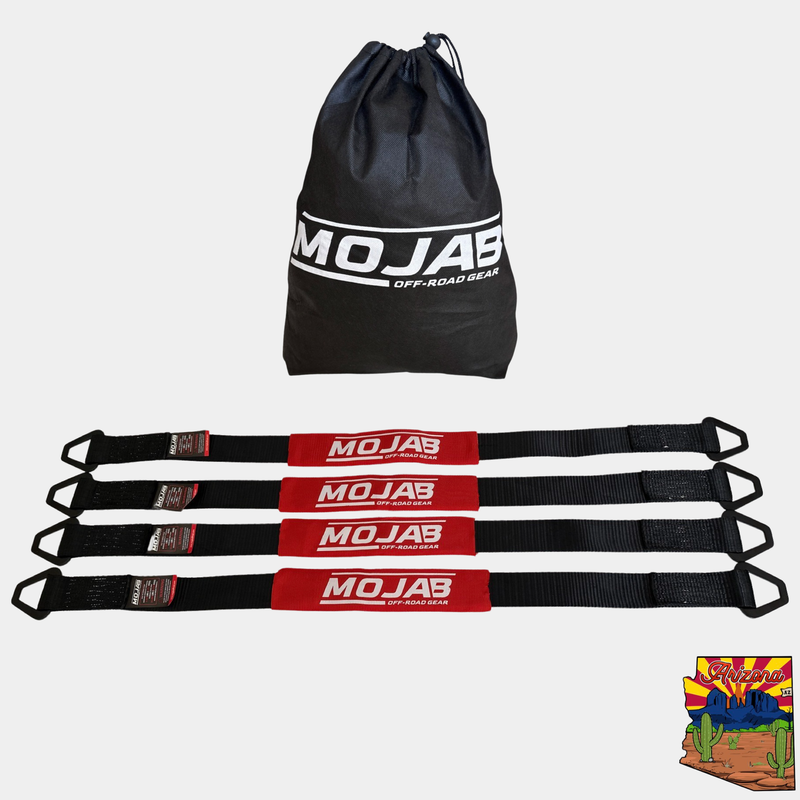 Load image into Gallery viewer, 2"x 39'' Axle Tie-down with rings (pack of 4) (Lifetime Warranty)