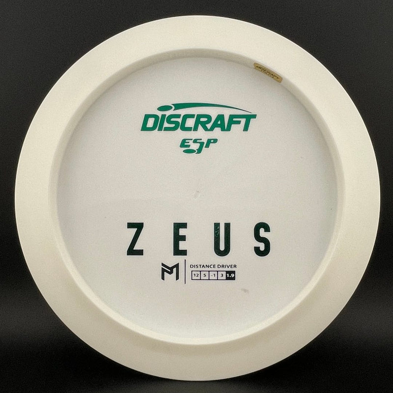 Load image into Gallery viewer, White ESP Zeus - Bottom Stamp Dyer's Delight - Paul McBeth
