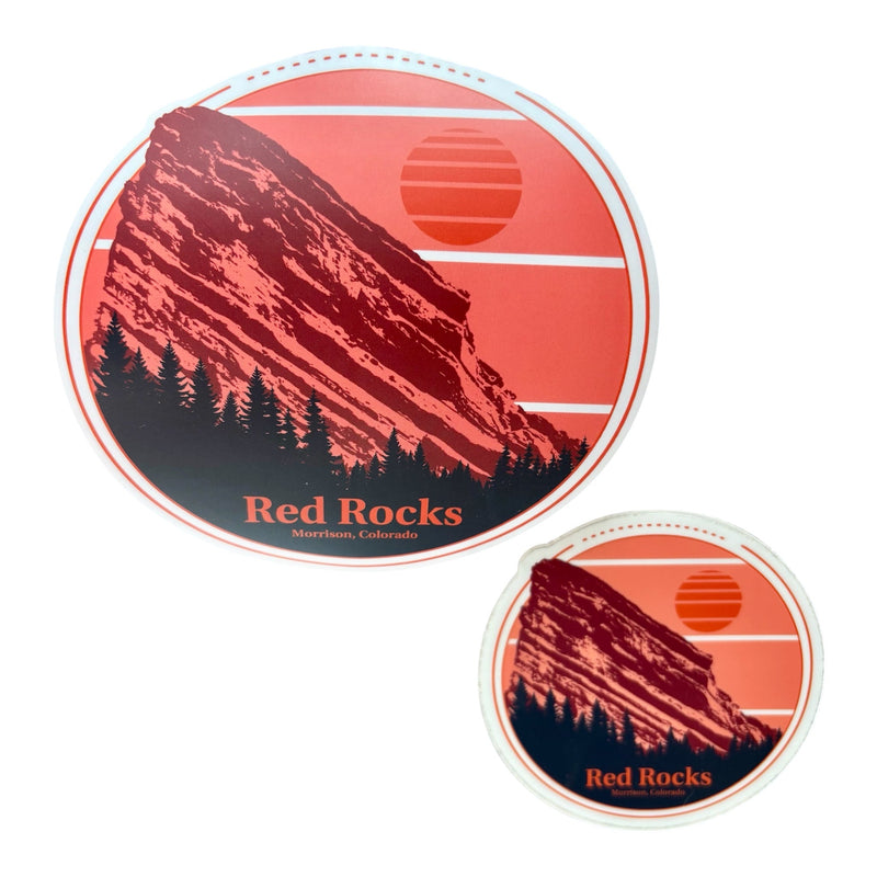 Load image into Gallery viewer, Red Rocks Sticker
