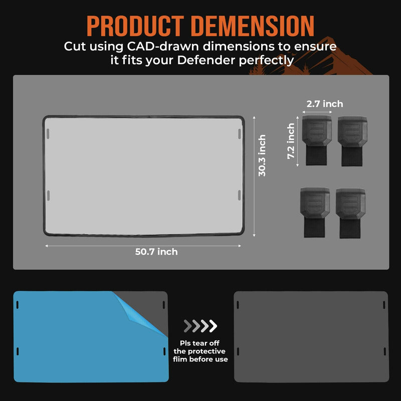 Load image into Gallery viewer, Front Full Windshield for Can Am Defender HD 5 /8 /10 /MAX