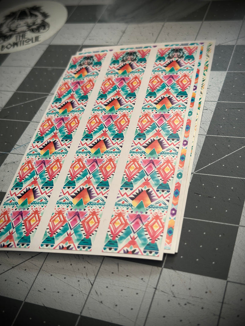Load image into Gallery viewer, Aztec Watercolor Arrow Wraps