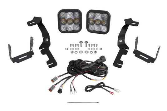 Diode Dynamics Stage Series Ditch Light Kit for 2019-Present Ram SS5 - Pro White Combo
