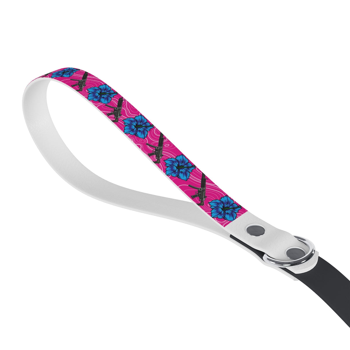 Rad Palm High Capacity Hibiscus Dog Leash