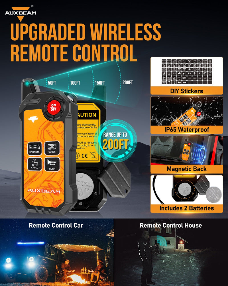 Load image into Gallery viewer, 4 Gang Wireless Remote Control Only for AS-400 Switch Panel