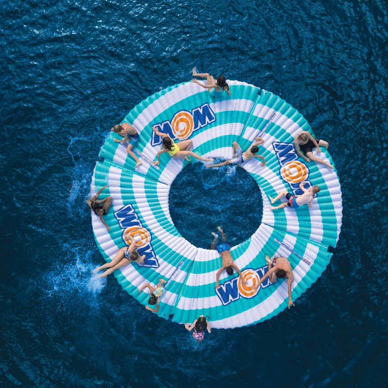 Load image into Gallery viewer, WOW Watersports Round Water Walkway & SUP Dock Island