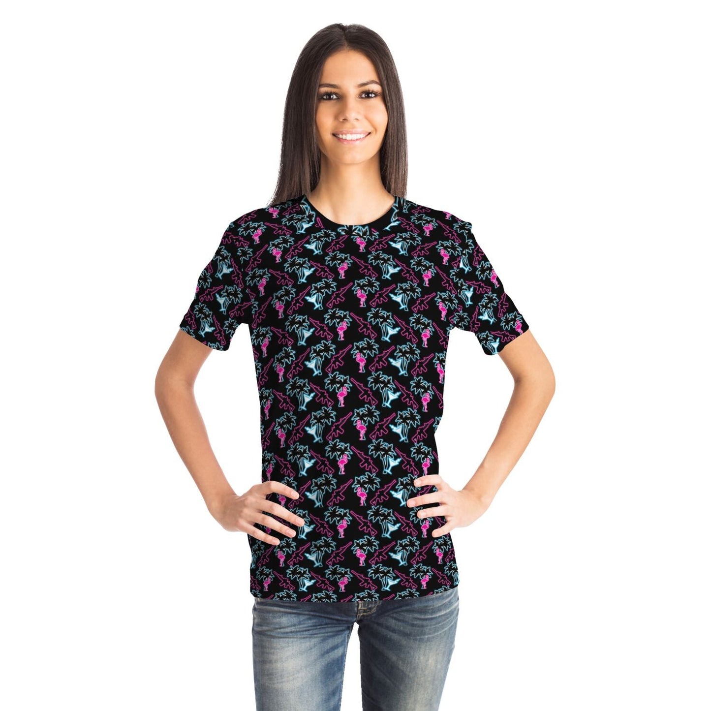 Rad Palm Neon Attack T-Shirt